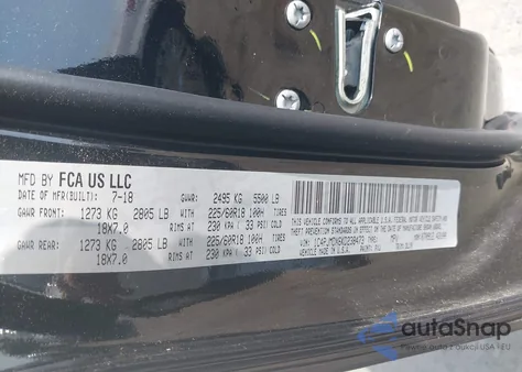 2019 Jeep Cherokee Limited 4X4 из США, поврежденный, VIN 1C4PJMDX6KD238473